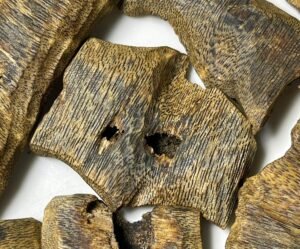 Hainan Yingge Green Kyara Agarwood Sinking Wood Blocks